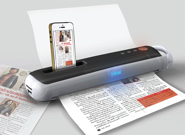 Smart Magic Wand 可随身携带的超微型打印机 & 扫描仪