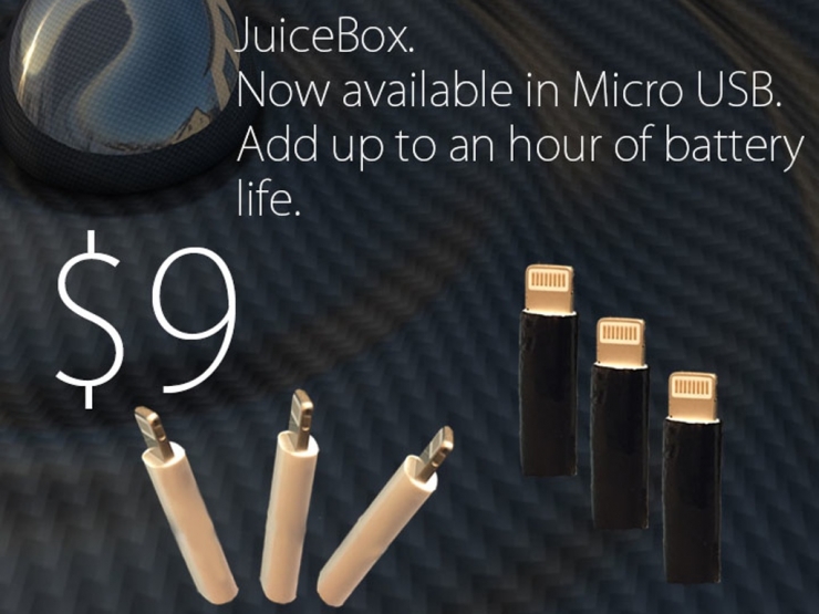 JuiceBox 迷你移动电源  这也太小了吧！