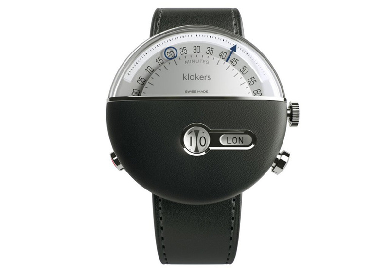 Klokers Klok-02手表,可以在地球的任何地方一键调整时间