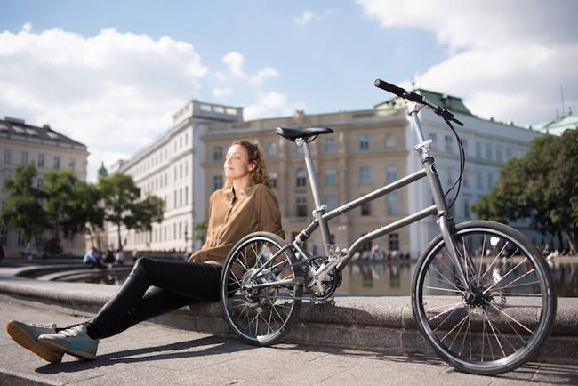 VELLO BIKE+能自发电的折叠电动自行车