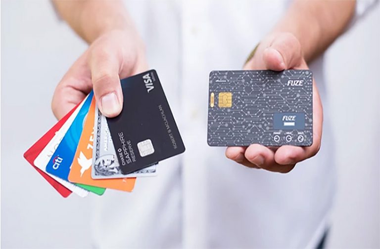 给你的钱包瘦身 fuze card可以将三十多张银行卡片加入一个单一加密芯片里
