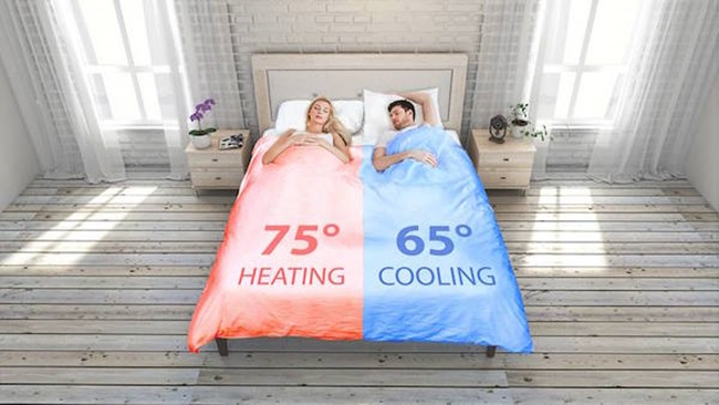 智能控温棉被SMARTDUVET BREEZE：会自动铺床还能加热降温