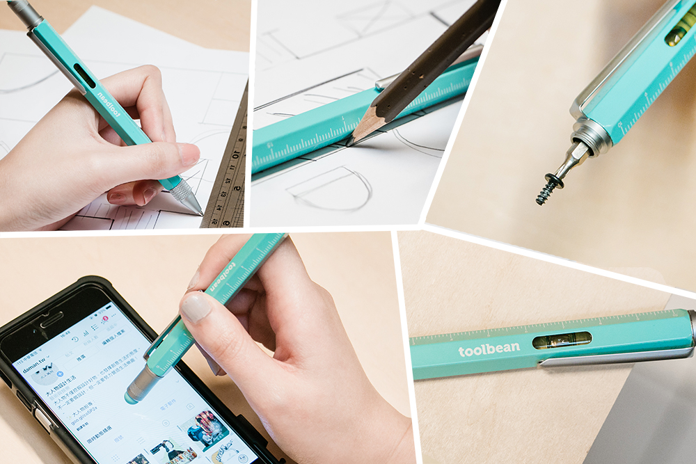 收起工具箱吧！Tool Pen 工具笔集 6 种工具于一身，体现美感与实用的结合